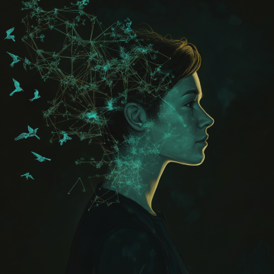 Abstract Portrait of Connection