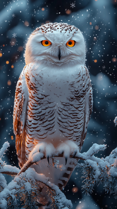 Majestic Snowy Owl