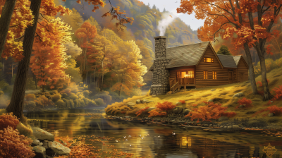 Tranquil Autumn Countryside