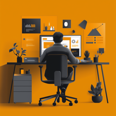 Modern Work From Home Header