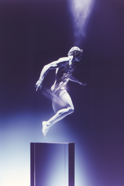 Greek Athlete Statue