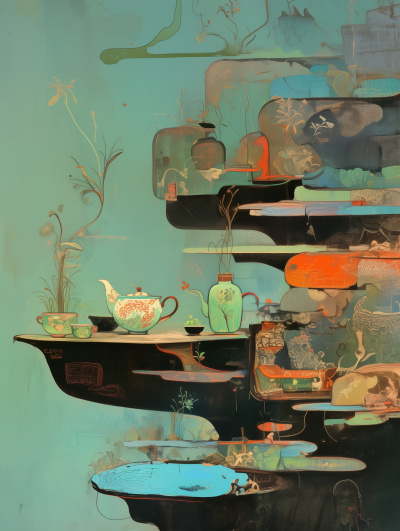 Maximalist Möbius Strip Garden