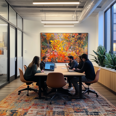Team Collaboration in Modern Workspace