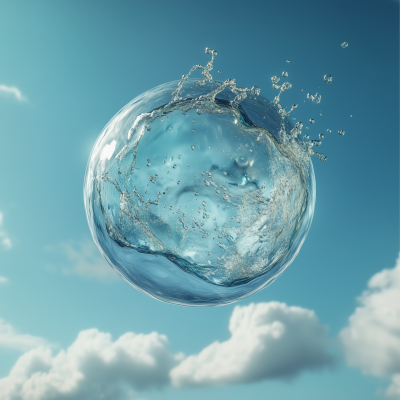 Boiling Water Bubble in the Sky
