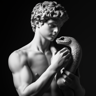 Young Hercules Statue