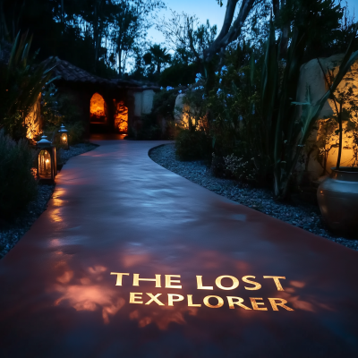 The Lost Explorer Gobo Light