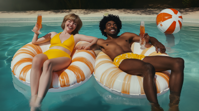 Joyful Summer Pool Editorial