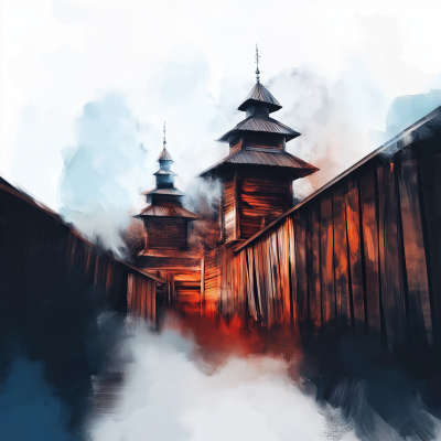 Old Wooden City