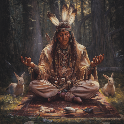 Native American Shaman Meditation