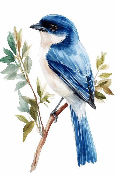 Realistic Bird Illustration