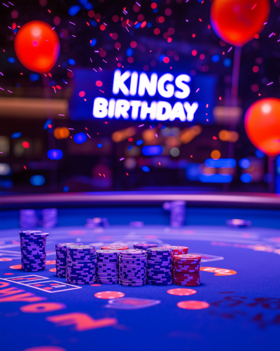 Poker Night Celebration