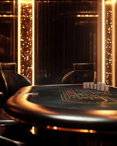Dark Casino Poker Scene