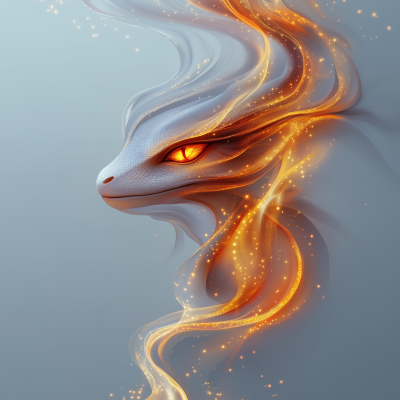 Colorful Jungle Dragon