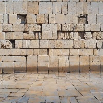 Western Wall Close-up