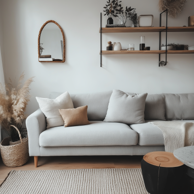 Cozy Minimalist Living Room