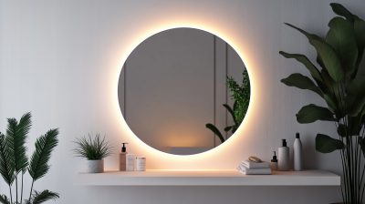 Minimalist LED Mirror