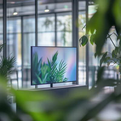 Photorealistic TV Screen