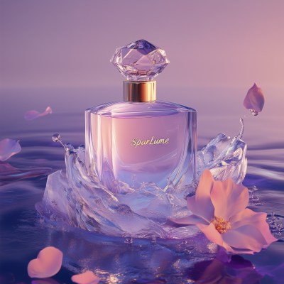 Elegant Perfume Presentation