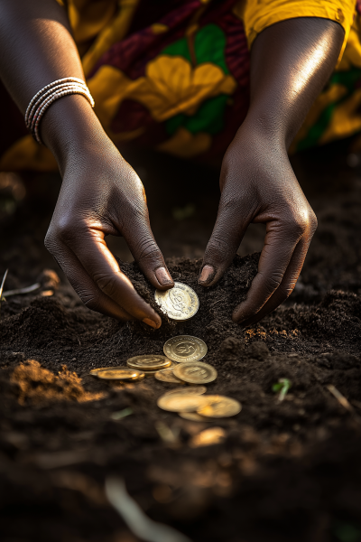 Hands and Currency