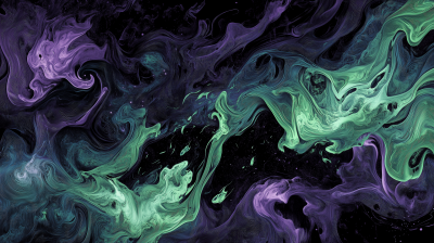 Swirling Smoke Illustration