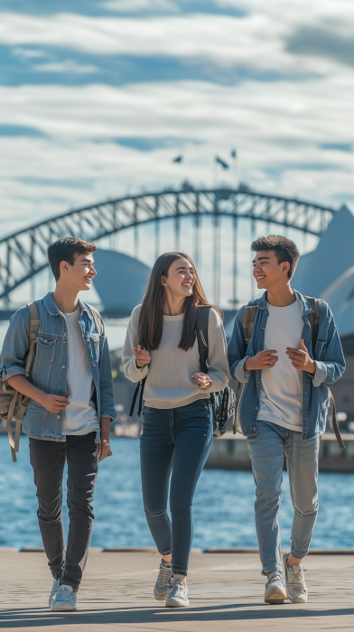 Students in Sydney