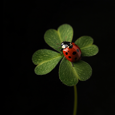 Ladybug on a Leaf