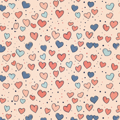 Kawaii Heart Pattern