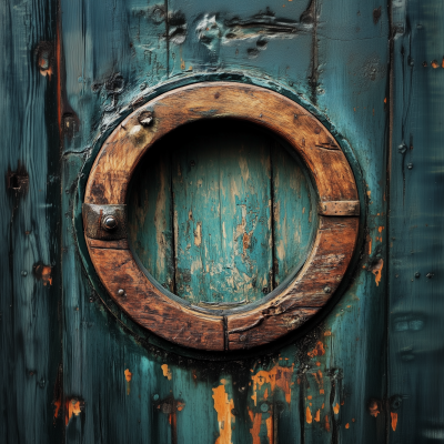 Wood Ship Porthole