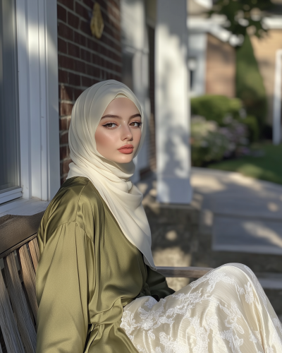 Elegant Hijab Style