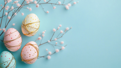 Minimalist Easter Background
