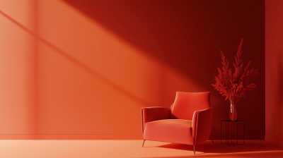 Red Pantone Background