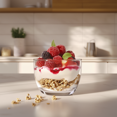 Greek Yogurt Berry Parfait