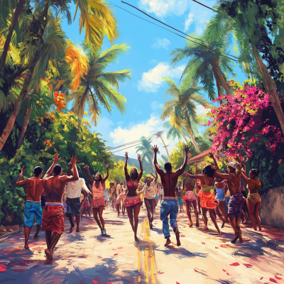 Caribbean Road Party