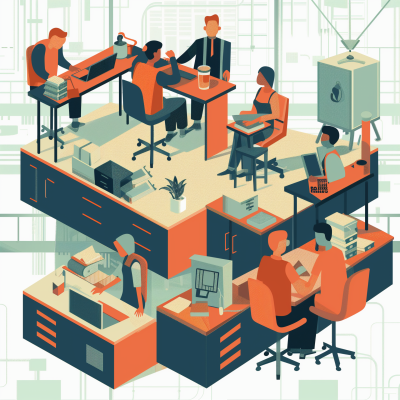 Busy Business Environment