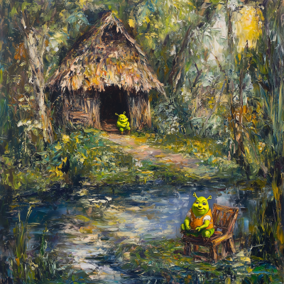 Impressionist Shrek’s Swamp