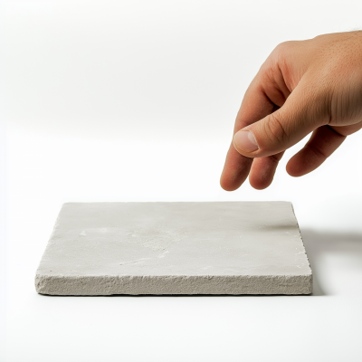 Hand Picking Up Tile