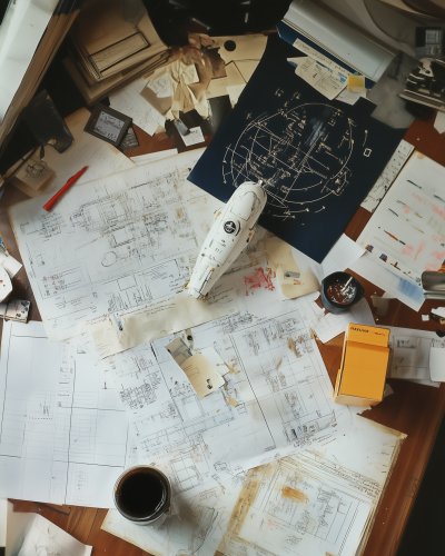 Schematic on Coffee Table