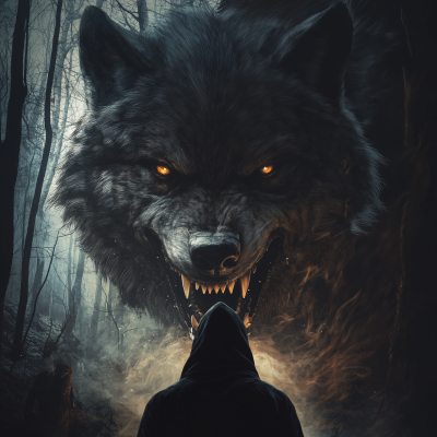 Confrontation with the Wolf