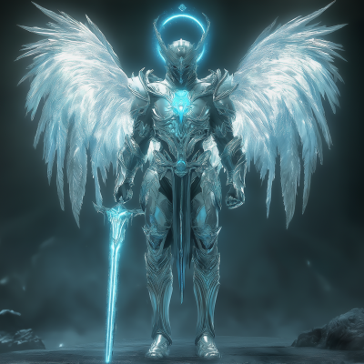 Cosmic Warrior Angel