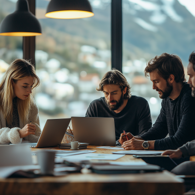 Team Collaboration in a Modern Workspace
