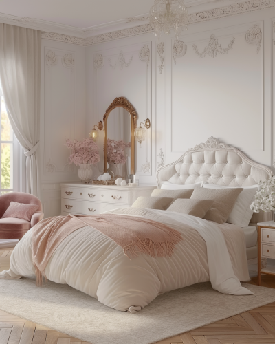 Parisian Chic Bedroom