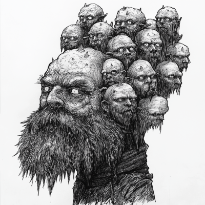 Gigantic Mutant Gnome Sketch