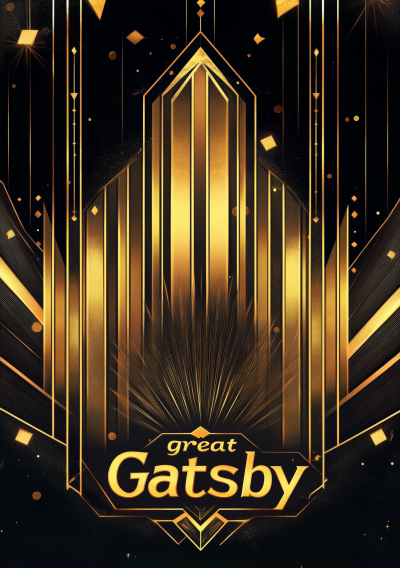Art Deco Casino Poster