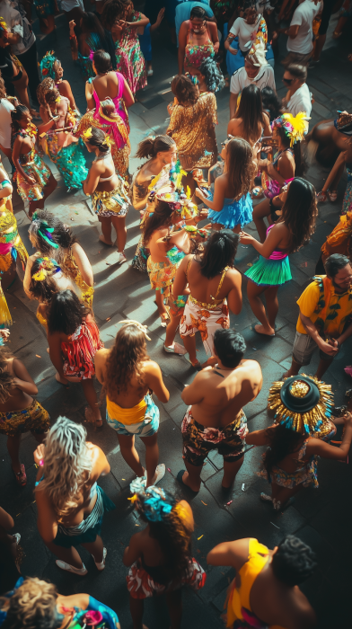Brazilian Street Carnaval Celebration