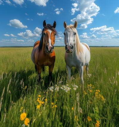 Horses in Nature