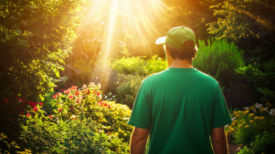 Gardener in Green