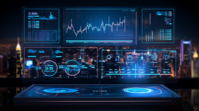 Futuristic Business Dashboard