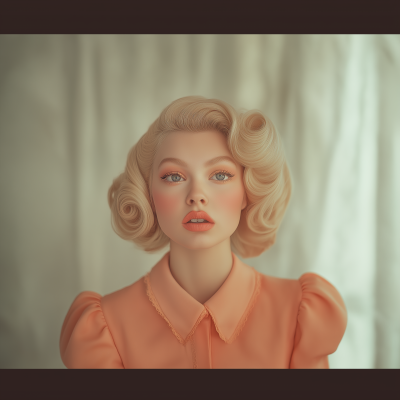 Glamorous Vintage Portrait
