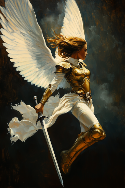 Majestic Angel Warrior