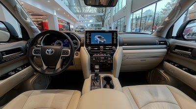 Futuristic Interior of 2025 Toyota Land Cruiser Prado